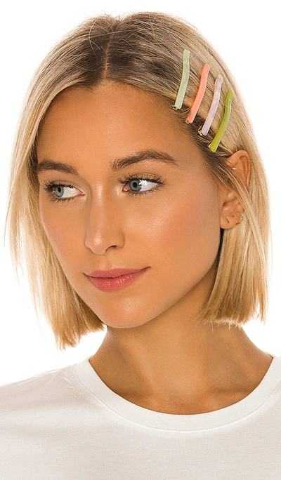 Shop Amber Sceats Nina Hairclip Set In Multi