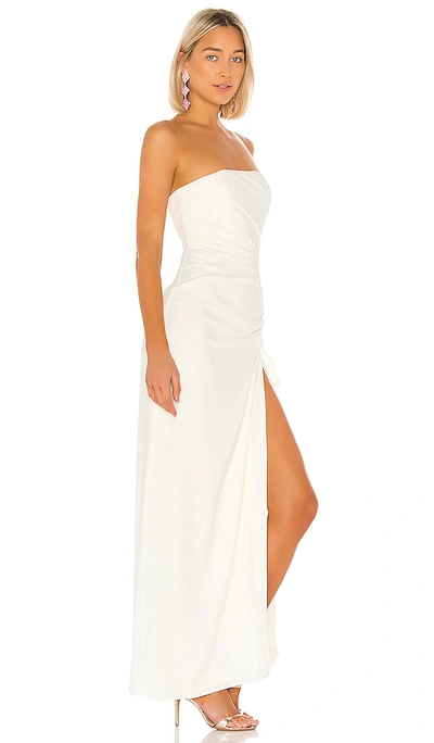 Shop Nbd Anusha Gown In Ivory