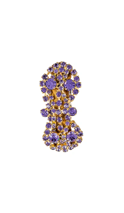 Shop Jennifer Behr Mia Flip Clip In Amethyst