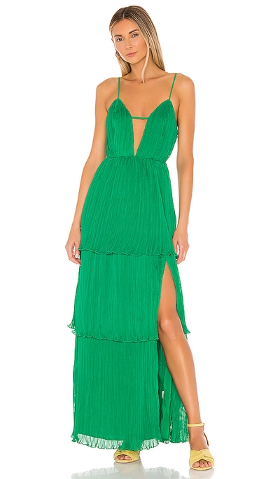 Shop House Of Harlow 1960 X Revolve Ramiro Dress In Kelly Green