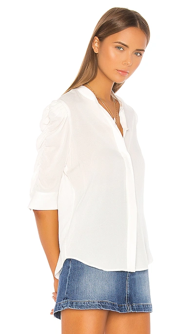 FRAME 短袖衬衫 – 白色
