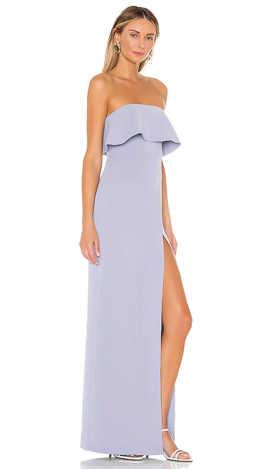 Shop Lovers & Friends Tayshia Gown In Periwinkle