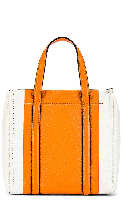 Shop Marc Jacobs The Tag Tote 21 In Kumquat Multi