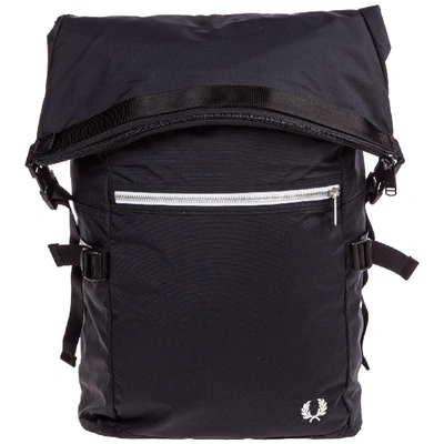 Shop Fred Perry Rucksack Backpack Travel In Nero