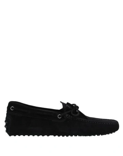 Shop Tod's Loafers In Black