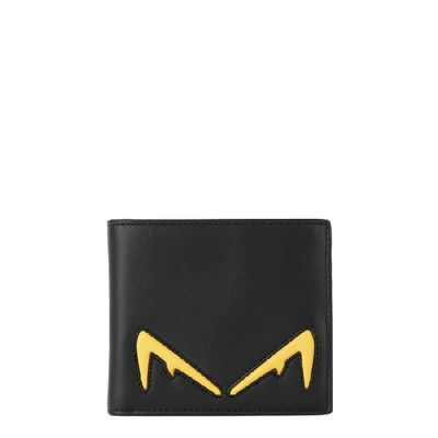 Shop Fendi Black Leather Wallet