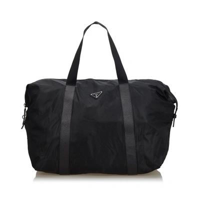 Shop Prada Black Travel Bag