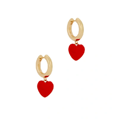 Shop Baublebar Fiona Heart Earrings