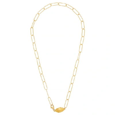 Shop Alighieri L'incognito 24kt Gold-plated Necklace