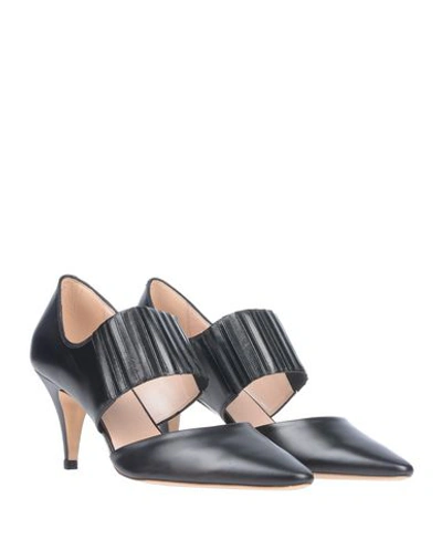 TOD'S TOD'S WOMAN PUMPS BLACK SIZE 5.5 SOFT LEATHER 11745386GP 16