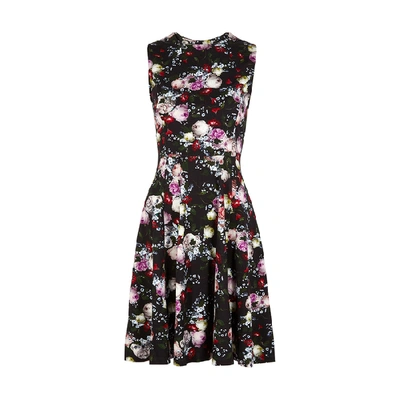 Shop Erdem Dylanne Floral-print Jersey Dress