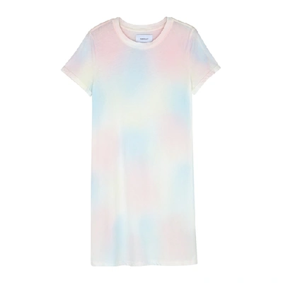 Shop Current Elliott Beatnik Tie-dye Cotton T-shirt Dress