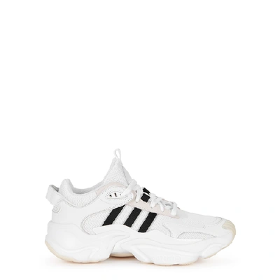 Shop Adidas Originals Magmur Runner White Mesh Sneakers
