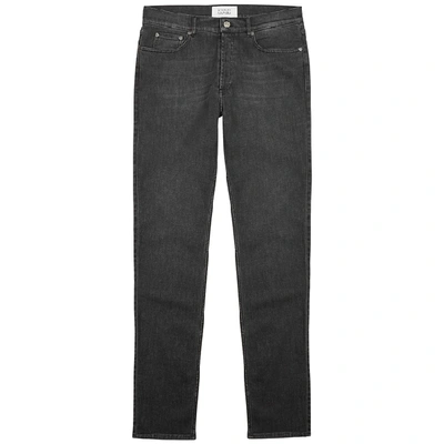 Shop Givenchy Dark Grey Slim-leg Jeans