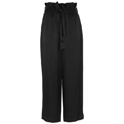 Shop 3.1 Phillip Lim / フィリップ リム Black Wide-leg Satin Trousers