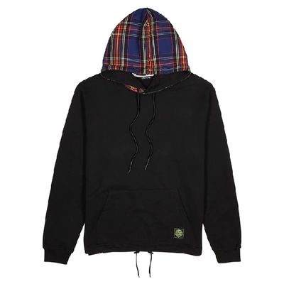 Shop Mcq By Alexander Mcqueen Black Hooded Cotton Sweatshirt