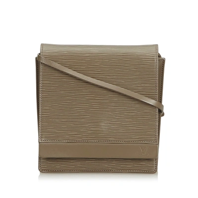 Shop Pre-owned Louis Vuitton Gray Shoulder Bag