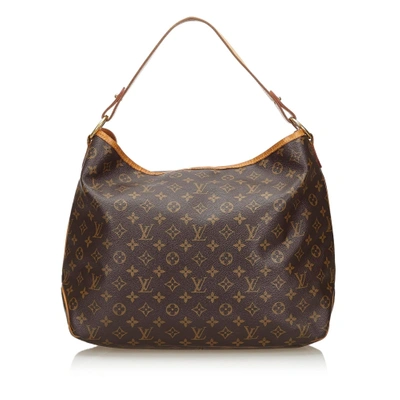 Shop Pre-owned Louis Vuitton Brown Shoulder Bag