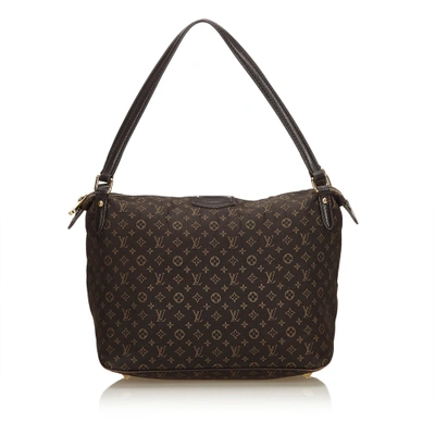 Shop Pre-owned Louis Vuitton Brown Shoulder Bag In Dark Brown