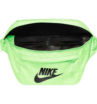 Shop Nike Tech Hip Pack - Green In Barely Volt/ Black