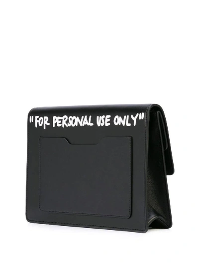 Shop Off-white Jitney Bag Black