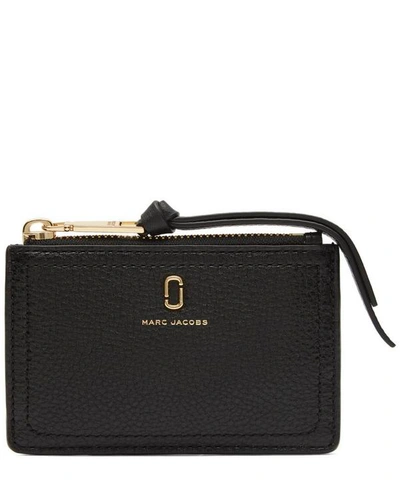 Shop Marc Jacobs The Softshot Top-zip Multi Wallet In Black