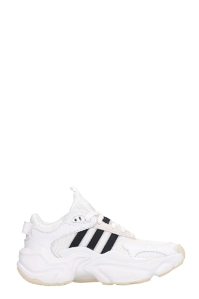 Shop Adidas Originals Magmur Runner W Sneakers In White Tech/synthetic