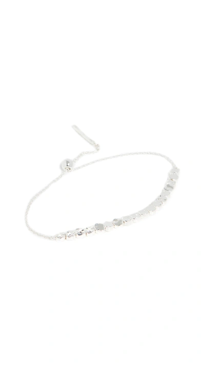 Shop Gorjana Chloe Small Bracelet In Silver