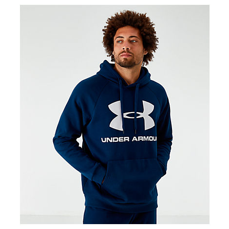 under armour rival fleece logo hoodie