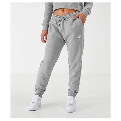 Shop Nike Women's Sportswear Essential Jogger Pants In Grey