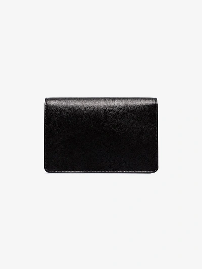 Shop Prada Black Chain Strap Mini Shoulder Bag In 101 - Black