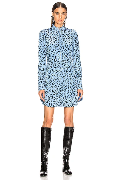 Shop A.l.c Marcella Dress In Blue & Black