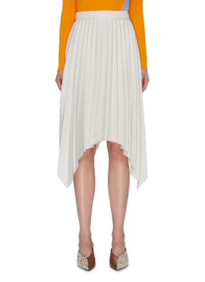 Shop Acne Studios Handkerchief Pleated Skirt