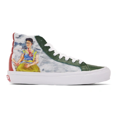 Shop Vans Green Vault Frida Kahlo Og Sk8-hi Sneakers In Multi Frida