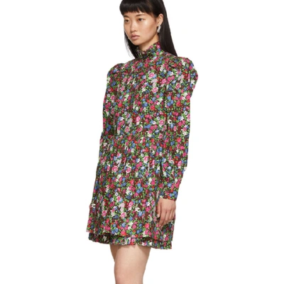 Shop Marc Jacobs Multicolor The Prairie Dress In 002 Black M