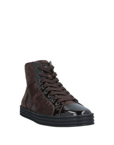 Hogan Sneakers In Brown