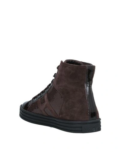 Hogan Sneakers In Brown