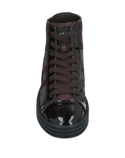 Hogan Sneakers In Brown