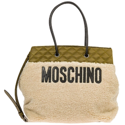 Shop Moschino Women's Shoulder Bag In Green
