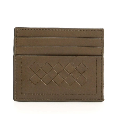 Shop Bottega Veneta Intrecciato Bifold Wallet In Brown