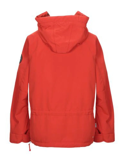 Shop Napapijri Skidoo Man Jacket Red Size 3xl Polyamide