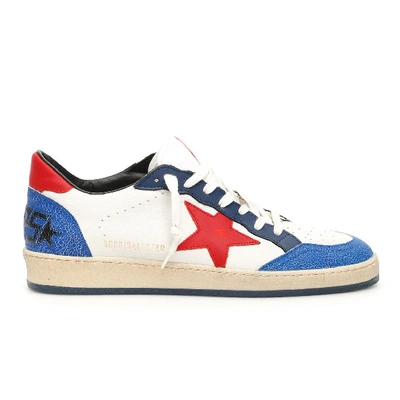 Shop Golden Goose Deluxe Brand Ball Star Low Top Sneakers In Multi