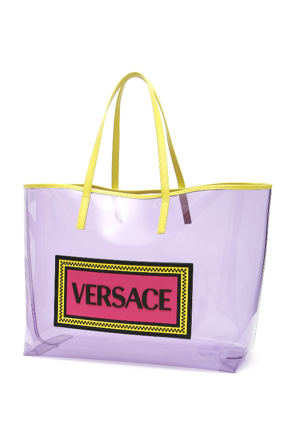 versace pvc tote