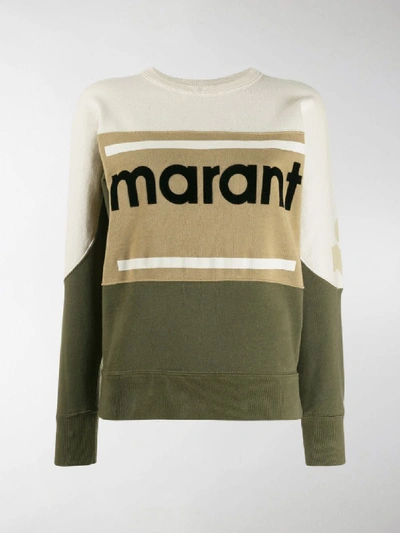 Shop Isabel Marant Étoile Gallian Sweatshirt In Green