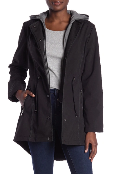 French connection outlet women's softshell jacket