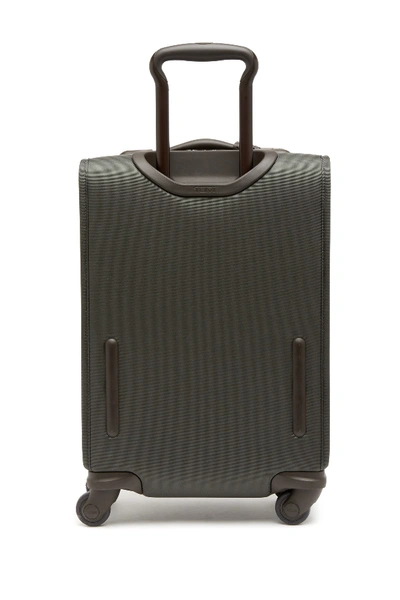 Shop Tumi International 4-wheel 22" Expandable Carry-on In Grey/brown