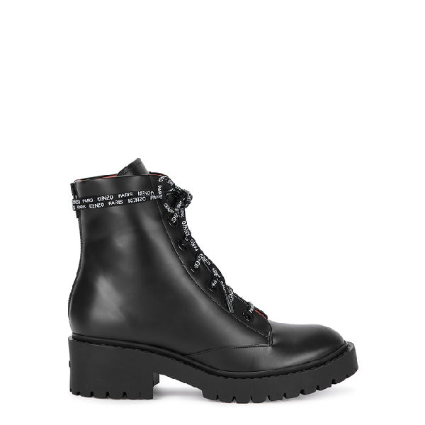 kenzo combat boots