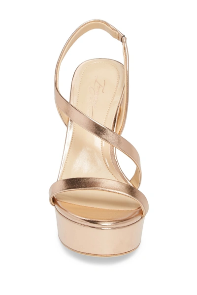 Shop Imagine Vince Camuto Piera Platform Sandal In Copper 02