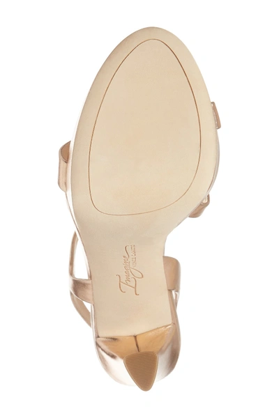 Shop Imagine Vince Camuto Piera Platform Sandal In Copper 02