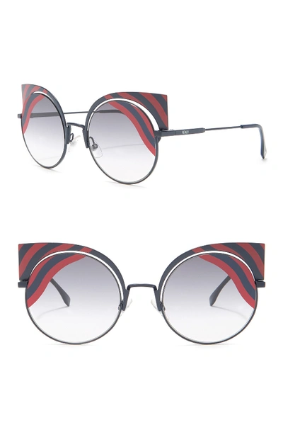 Shop Fendi 53mm Cat Eye Sunglasses In 00m1-9l